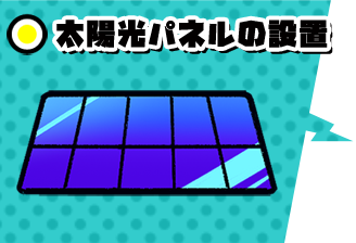 太陽光パネルの設置